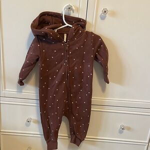 Rylee + cru star jumper with hood 6-12M